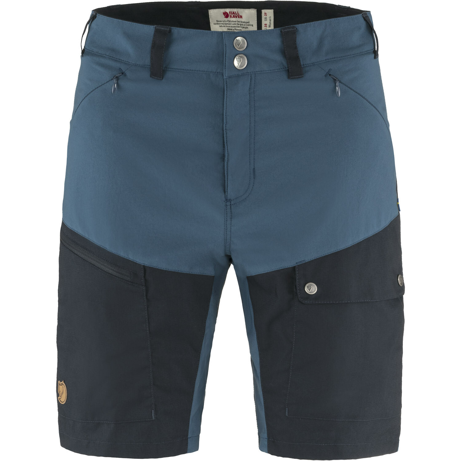 

Спортивные шорты FJÄLLRÄVEN Shorts Abisko Midsummer, индиго