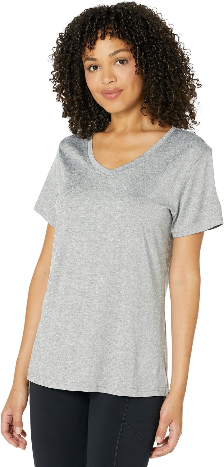 

Футболка Fila Short Sleeve V-Neck, цвет Grey Heather