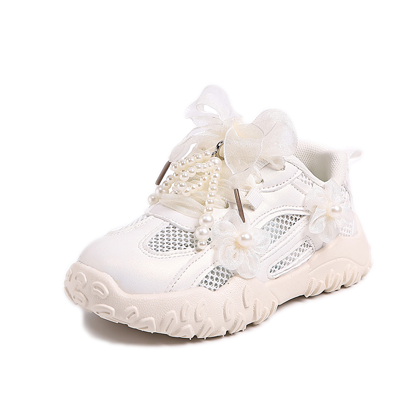 

Нескользящие, устойчивые к истиранию, дышащие, легкие, амортизирующие, детские, повседневные кроссовки для детей ADOONGA, бежевый