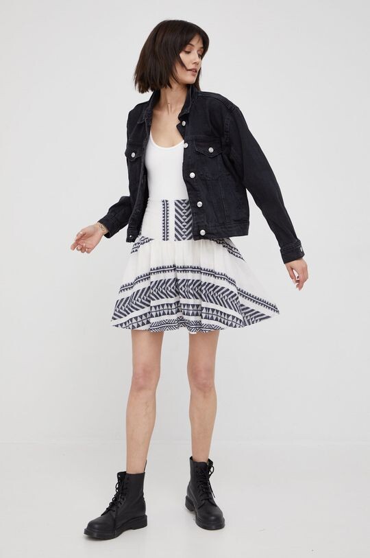 

Юбка MIREN из хлопка Pepe Jeans, белый