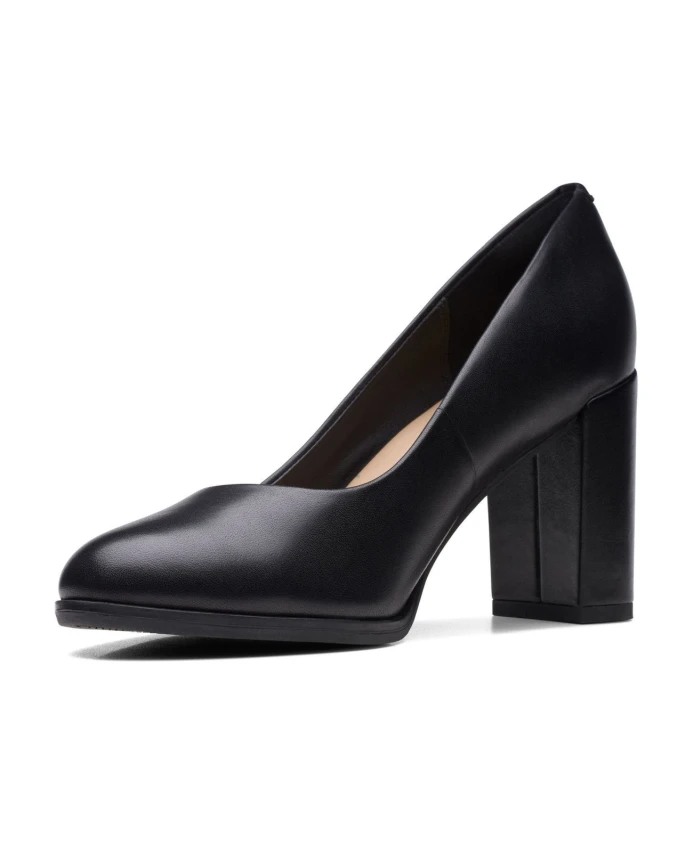 Туфли Лодочки для женщин Clarks, черный — фото 3