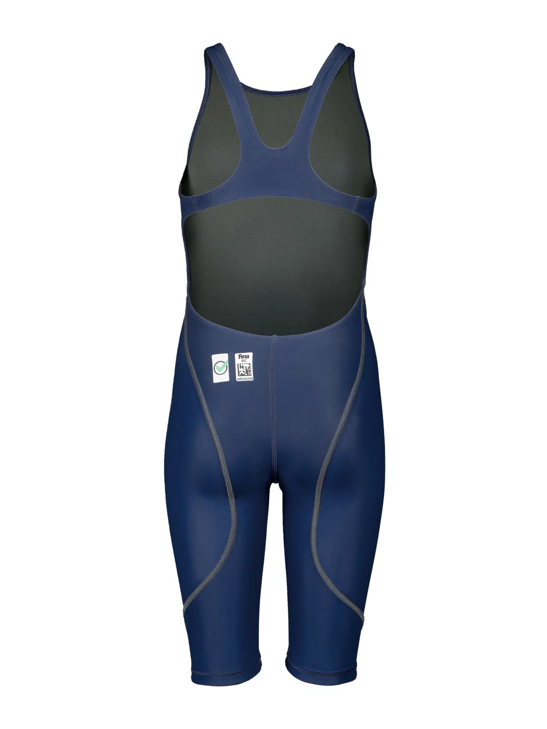 Спортивные купальники Arena Athletic Swimwear POWERSKIN ST NEXT OB JR темно-синего цвета — фото 3