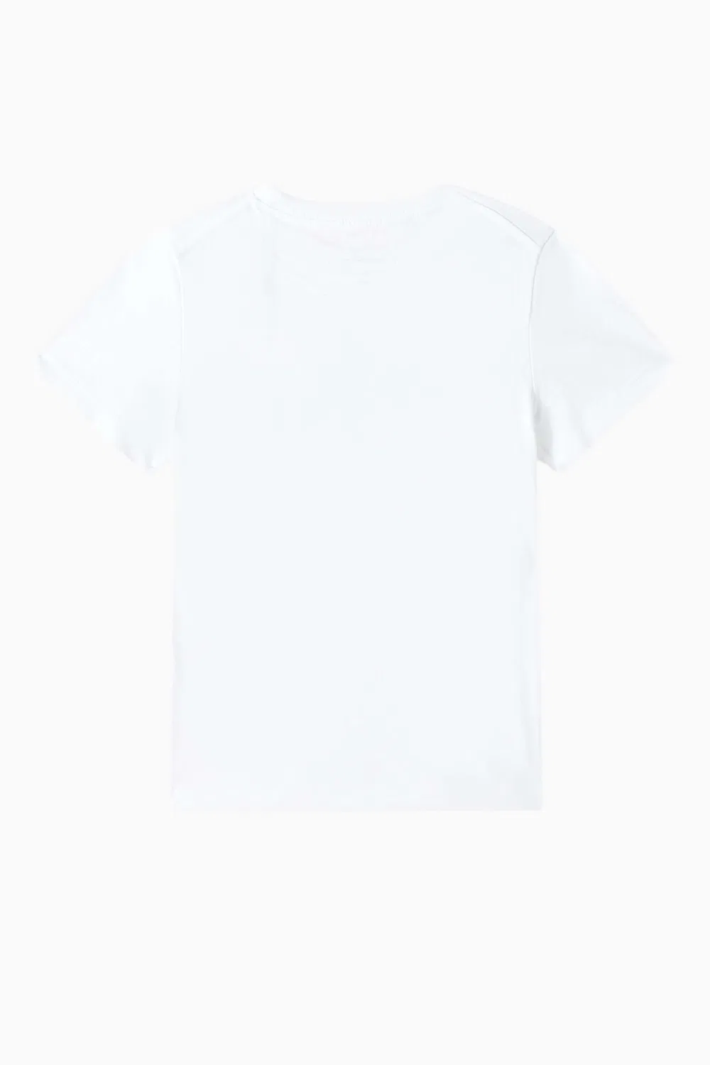 Футболка хлопковая с монограммой CK Monogram Calvin Klein, белый — фото 3