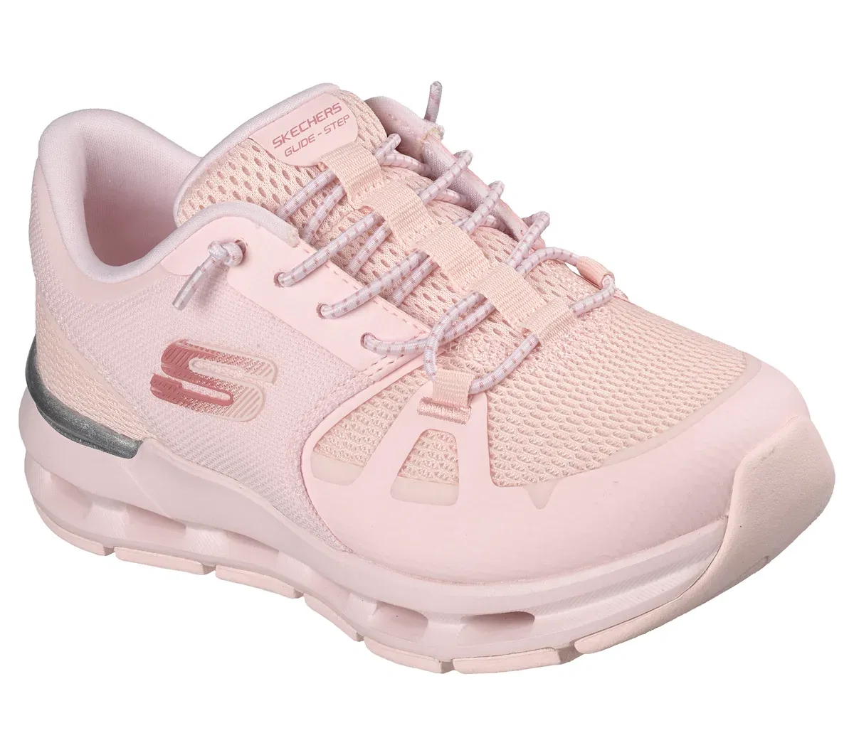 Детские кроссовки Mommy & Me Glide-Step Plus - Rosy Glow Skechers, пыльно-розовый — фото 4