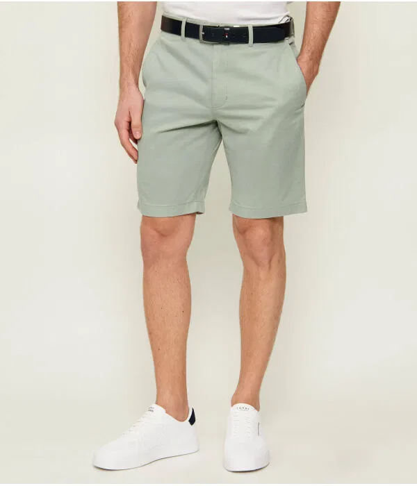Мужские шорты-чинос Slim Fit Denton Tommy Hilfiger, зеленый