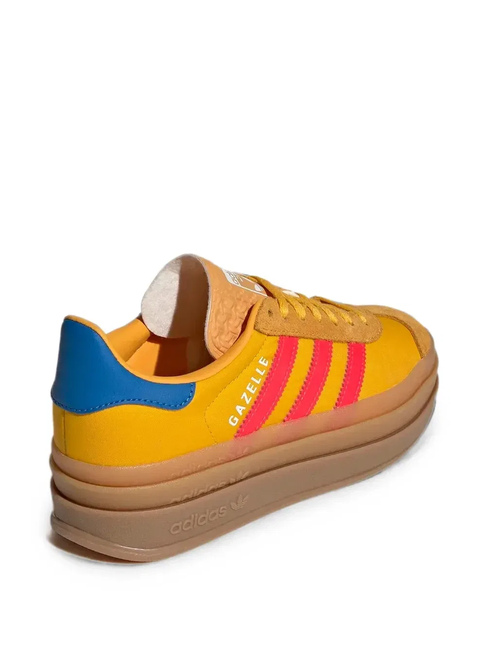 Кроссовки Gazelle Bold Adidas Kids, желтый — фото 3
