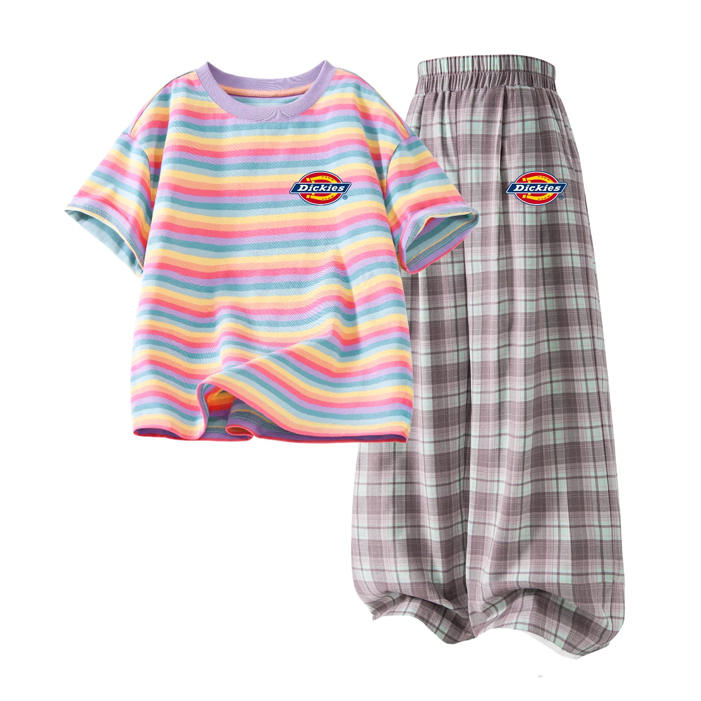 Детский спортивный костюм с круглым вырезом Dickies, Lily of The Valley Purple/Pink