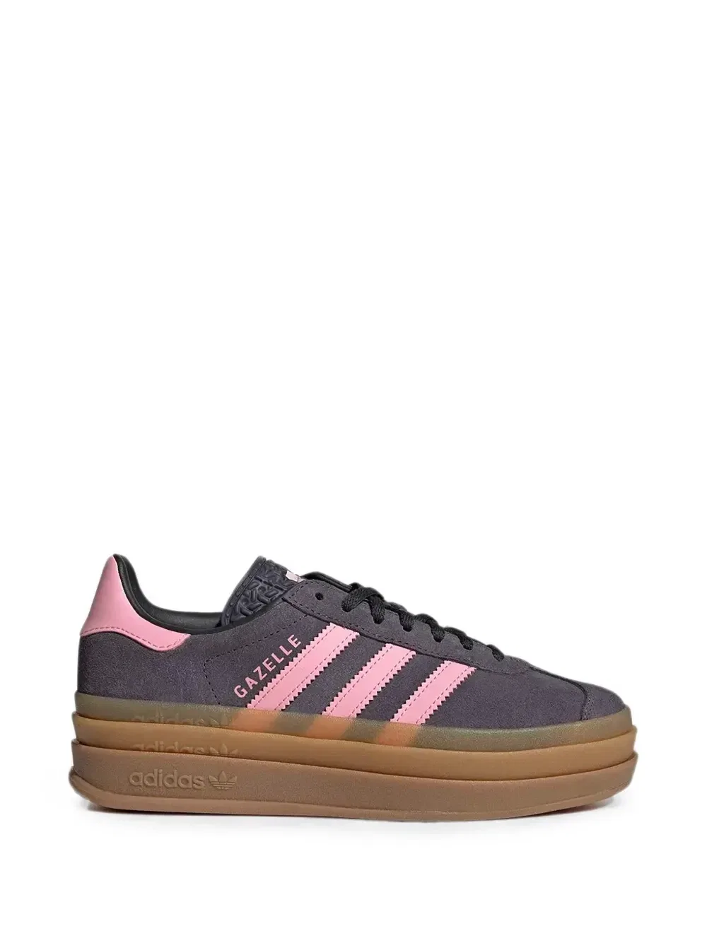 Кроссовки Gazelle Bold на платформе с низким верхом Adidas Kids, серый