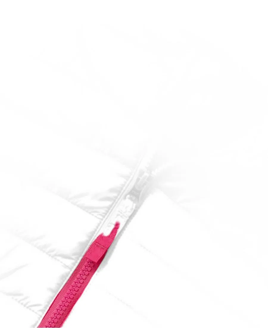 Детская куртка с капюшоном FeatherFree Insulated Hooded Packable Jacket Lands' End, Magenta — фото 3