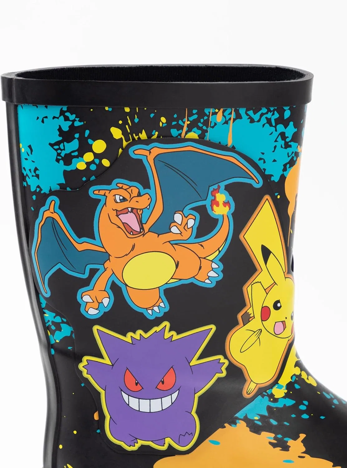 Детские ботинки для мальчиков с принтом Pokémon Charizard Pikachu Gengar Pokémon, Multicoloured — фото 4