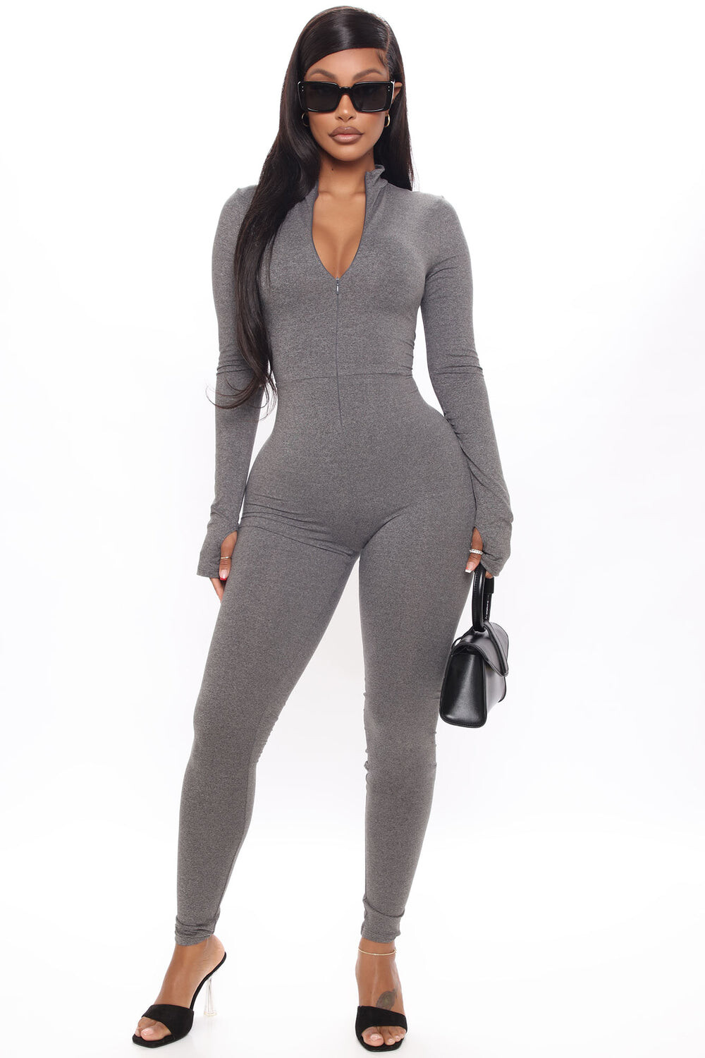 

Комбинезон Fashion Nova NJ9486N, угольный