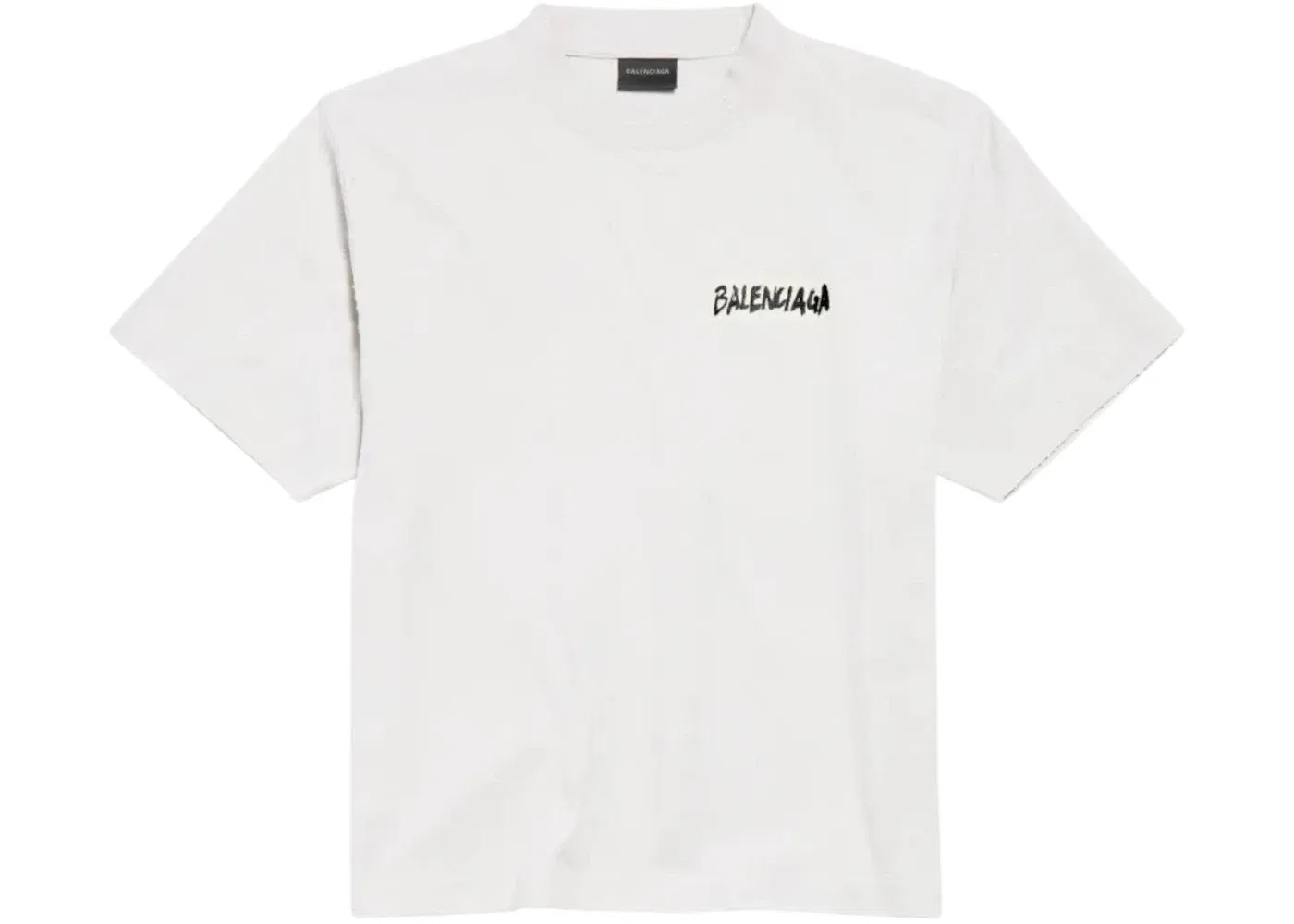 Женская футболка с круглым вырезом Balenciaga, White