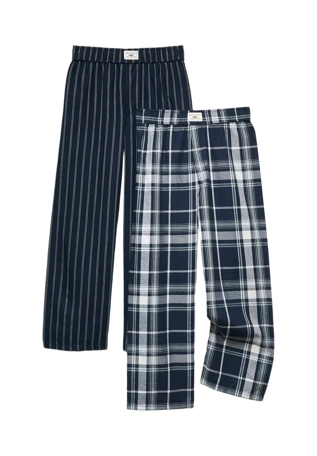 Комплект из 2 пижамных штанов унисекс Marks & Spencer, Blue Mix
