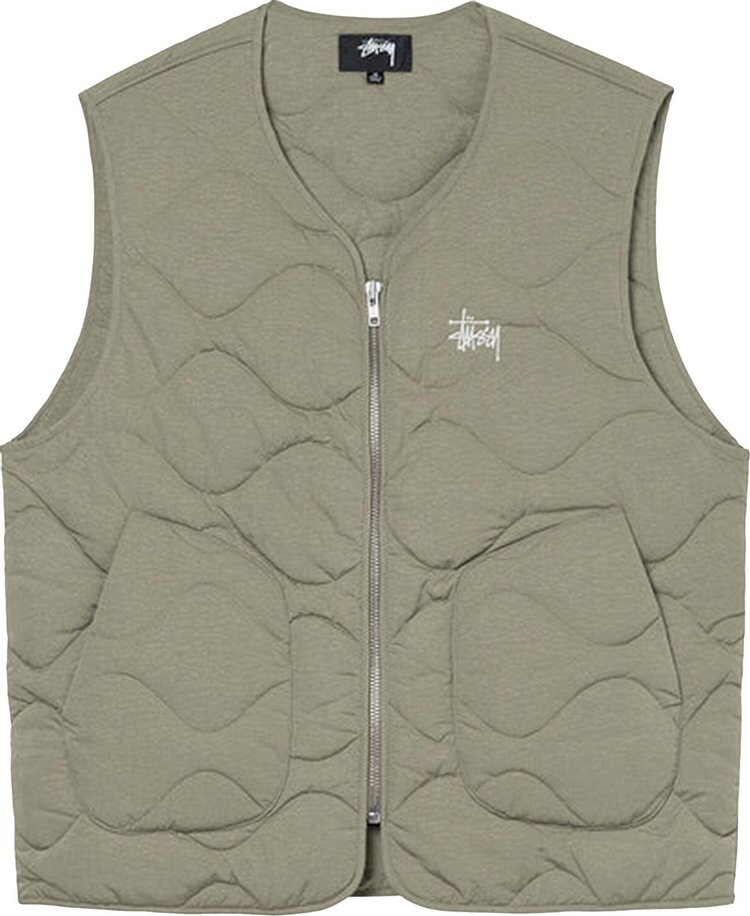 

Жилет Stussy Recycled Nylon Liner Vest 'Cayote', загар