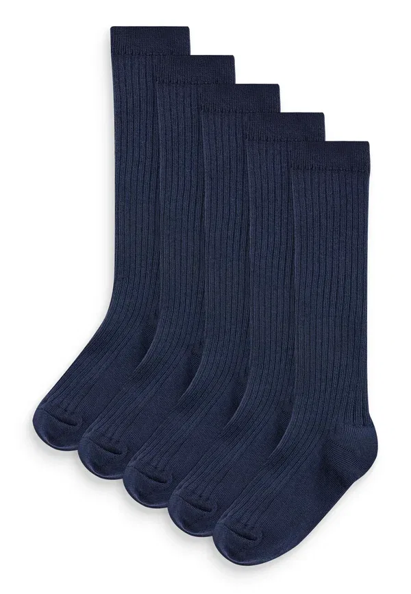 Носки гольфы 5 Pack Knee High Socks Next, темно-синий