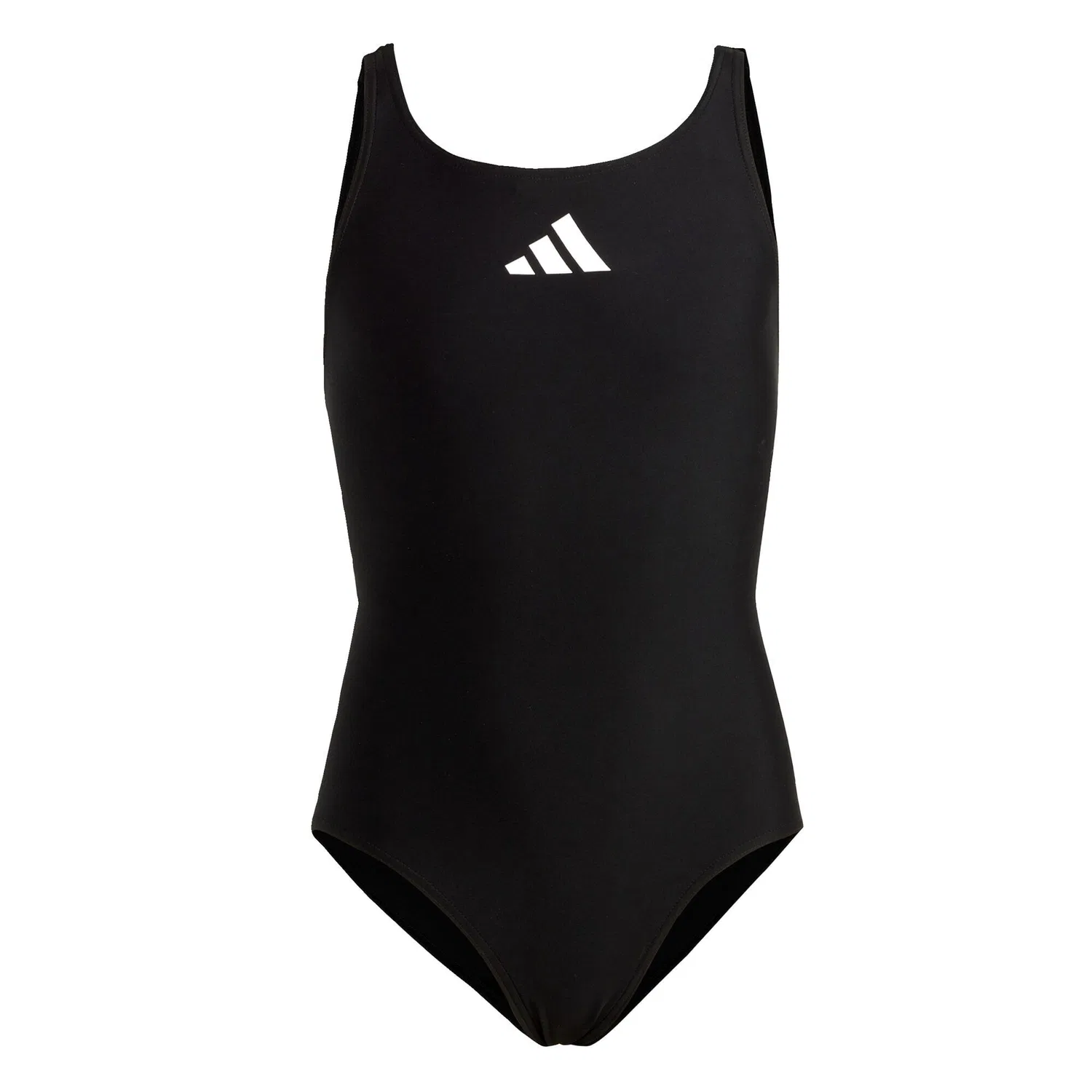 Детский спортивный купальник Solid Small Logo Adidas, Schwarz Weiss