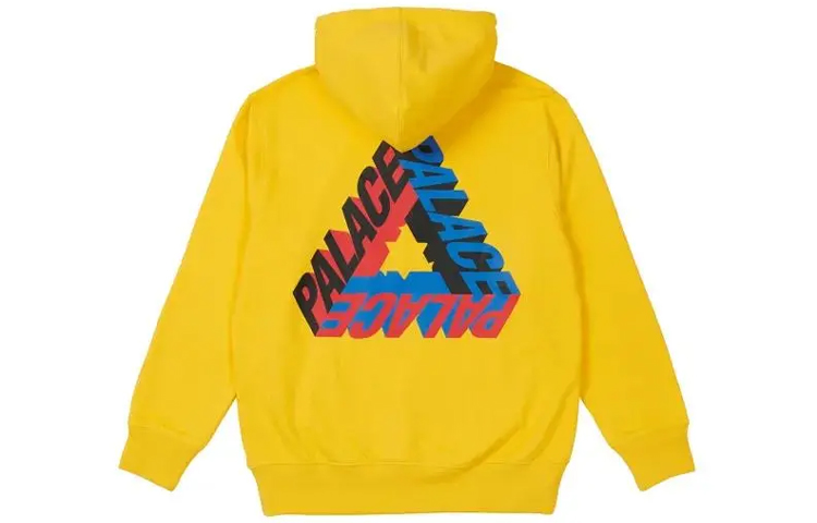 

P 3D Худи FW21 PALACE, Желтый