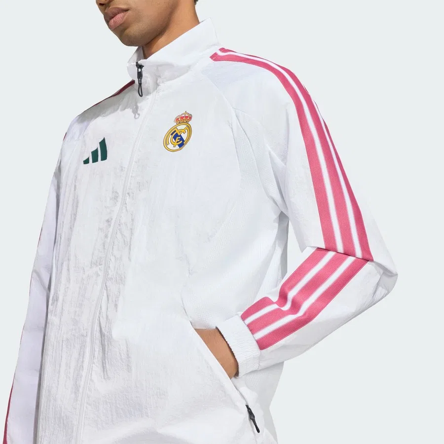 Куртка-антем Real Madrid Home Anthem Performance KV6723 adidas, Белый — фото 4