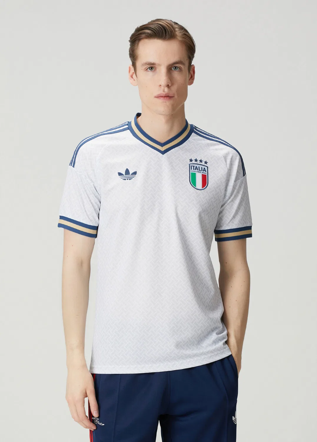 Свитшот Adidas İtalya 26 Deplasman Forması, Mavi