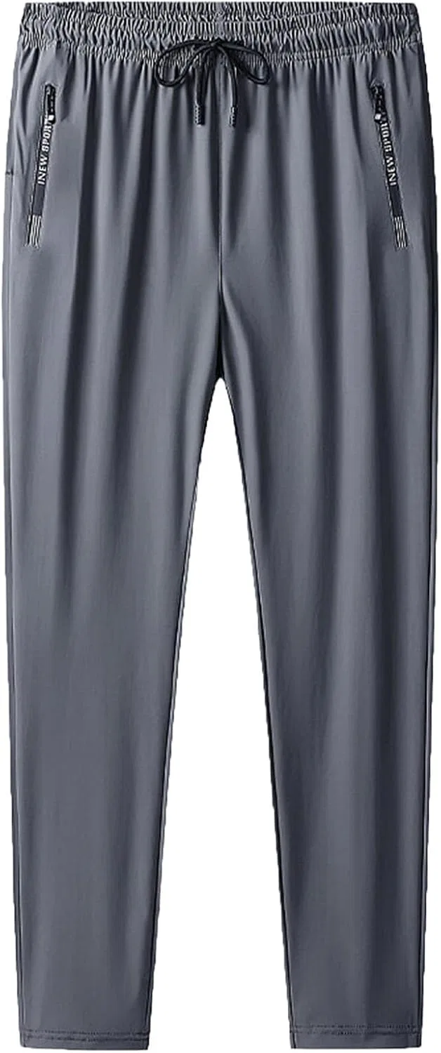 Мужские спортивные штаны с карманами, Joggers, серый