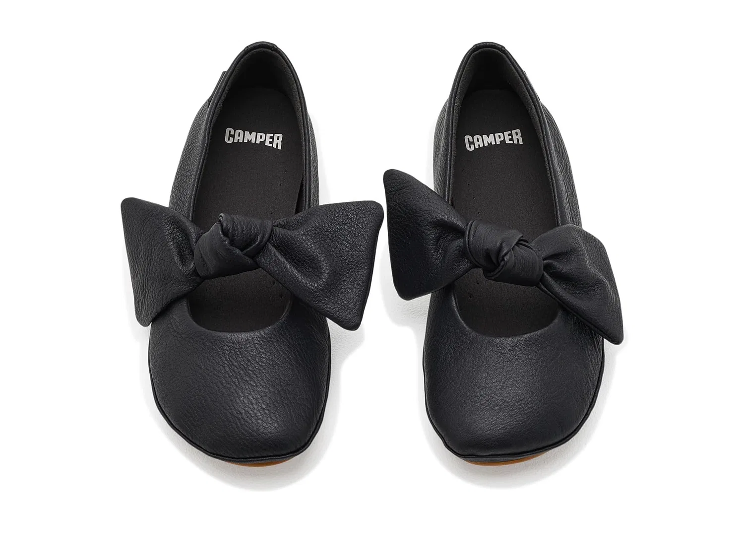 Балетки Right (для малышей, маленьких и больших детей) Camper Kids, Black — фото 3