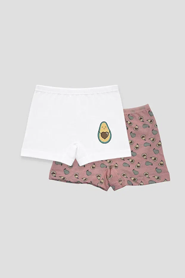Детские боксеры для девочек с принтом Defne Baby, Multicolor