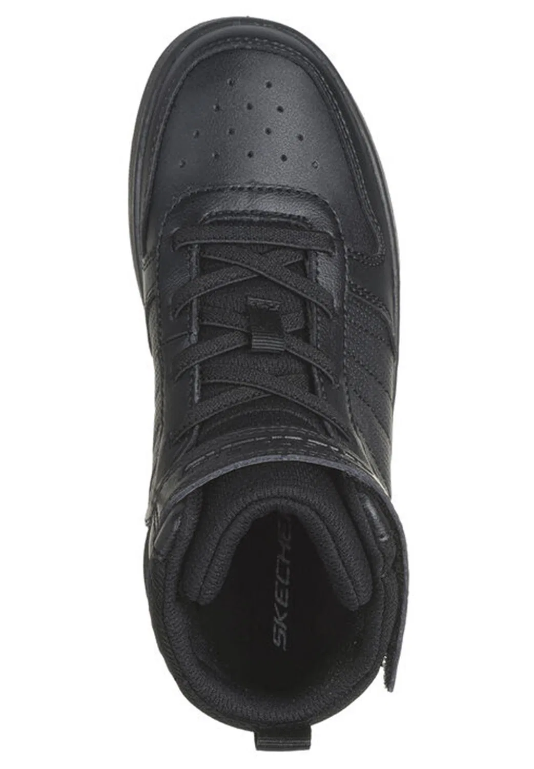Детские кроссовки высокие с липучкой Vorrez Skechers, Bunt — фото 3