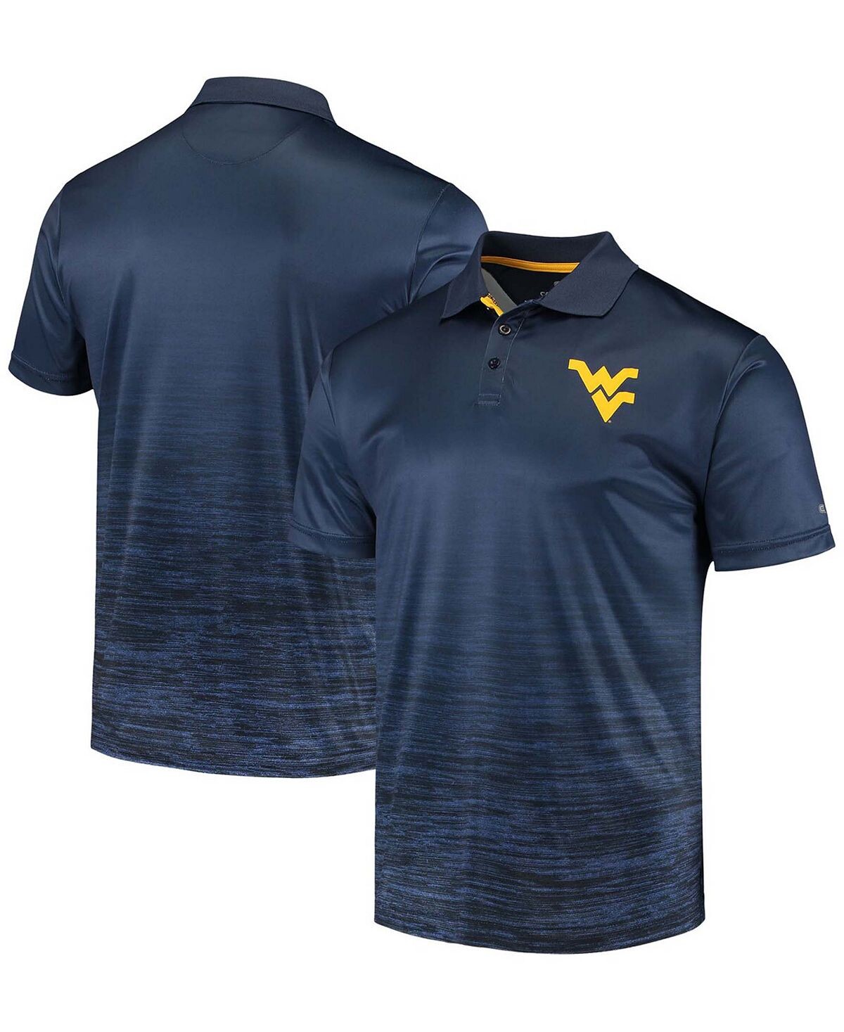 

Мужская темно-синяя рубашка-поло west virginia mountaineers marshall Colosseum, синий