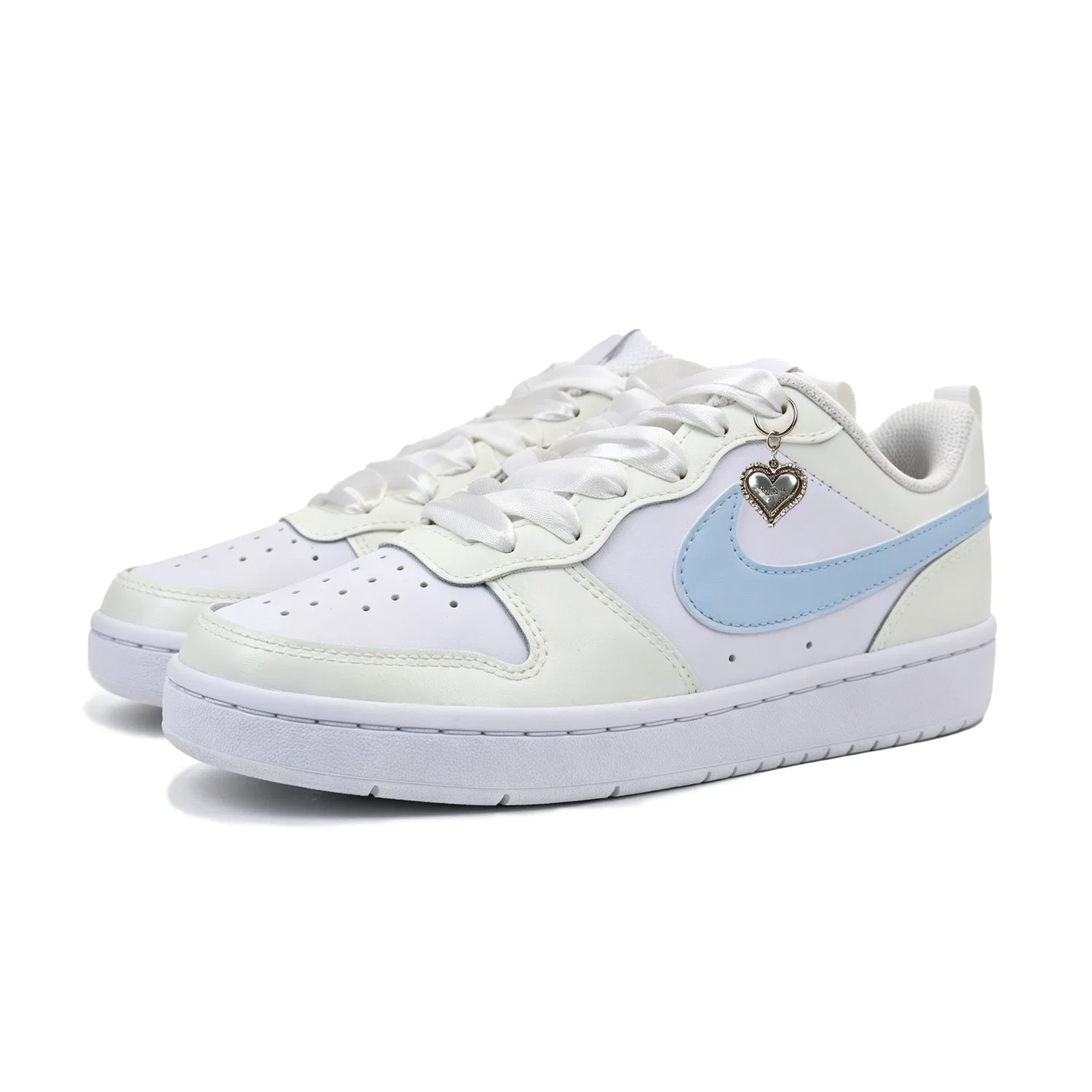 Детские кеды для скейтбординга с принтом Sea Salt Journey, Nike, White — фото 4