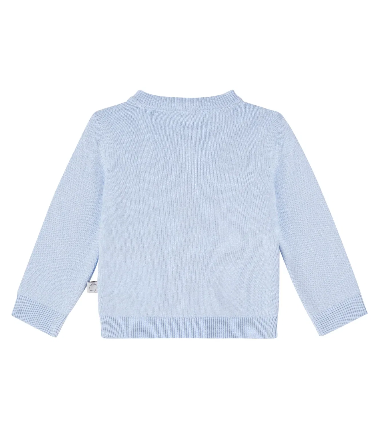 Детский кардиган с длинным рукавом Stella Mccartney Kids, синий — фото 2