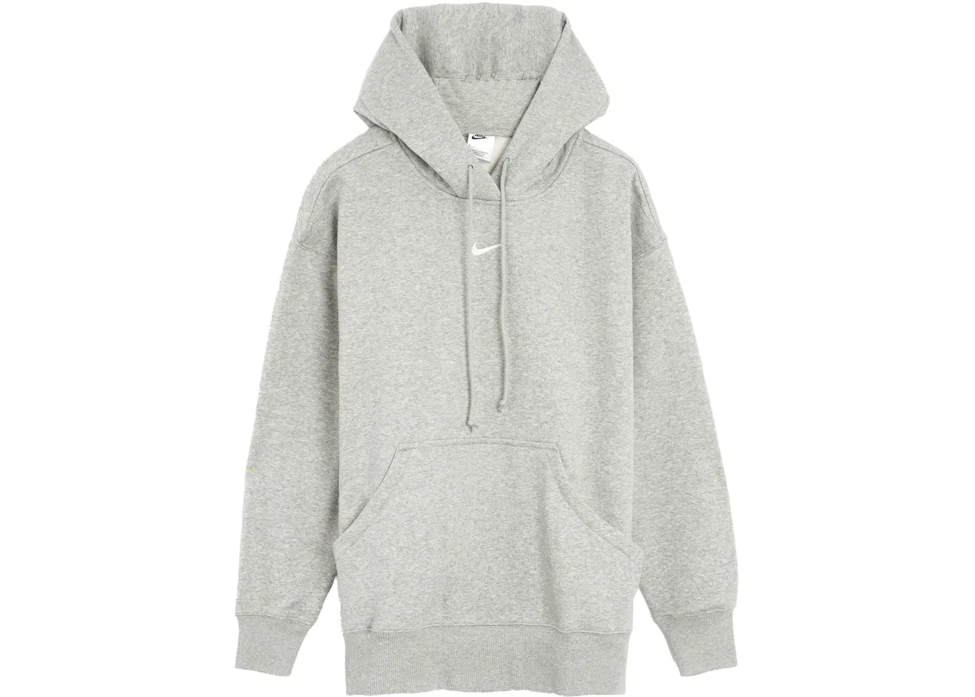 Женский худи оверсайз Nike Phoenix Fleece, Dark Grey Heather/Sail