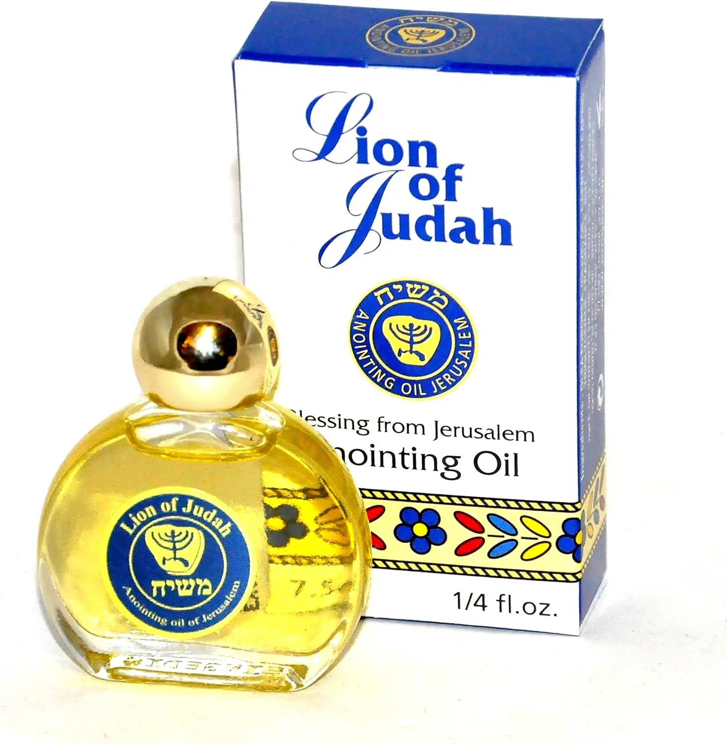 Масло для помазания Lion of Judah, 10 флаконов по 7.5 мл, Unscented Springnahal