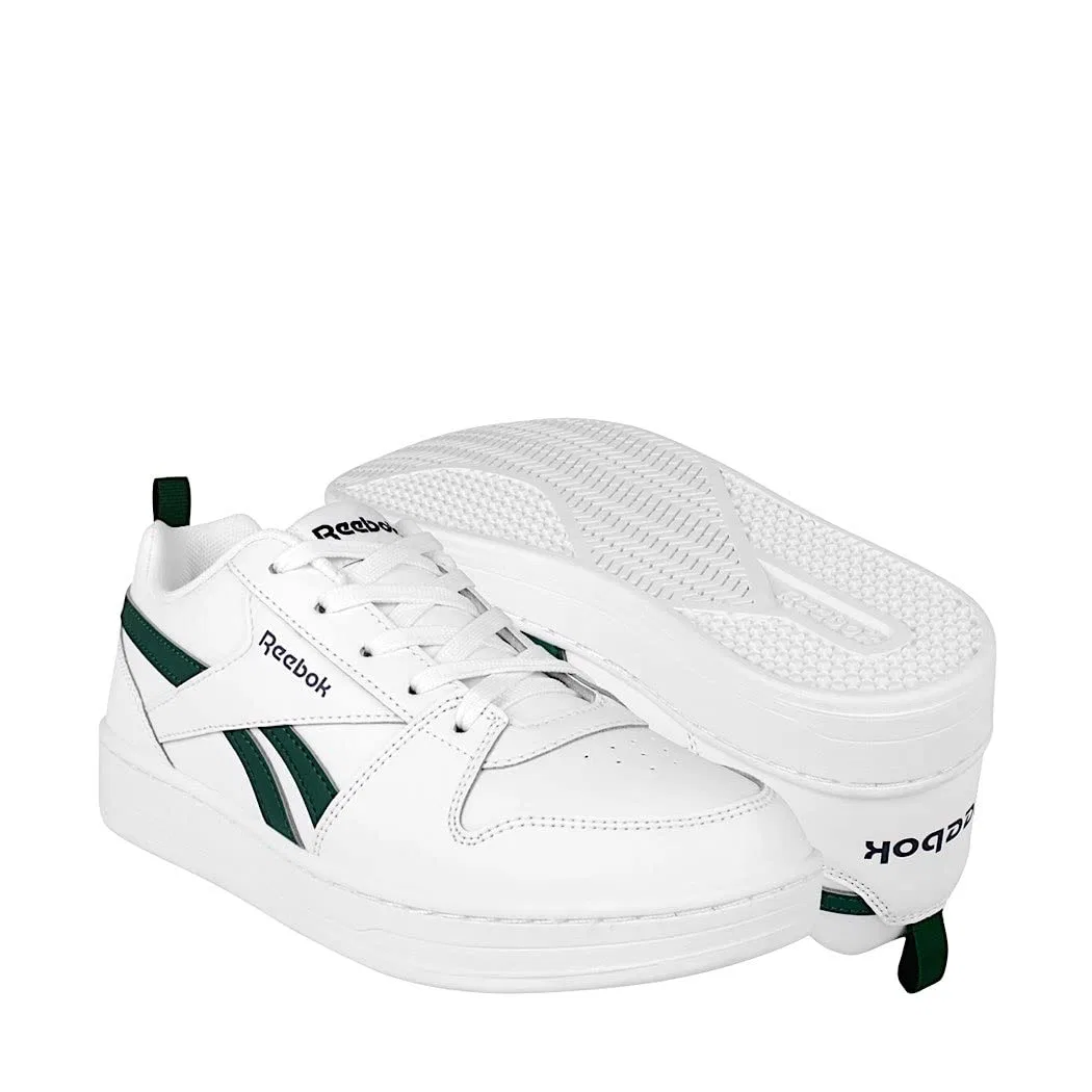 Детские кроссовки для мальчиков с цельной подошвой Royal Prime 2.0 Reebok, Ftwr White Ftwr White Dark Green — фото 2