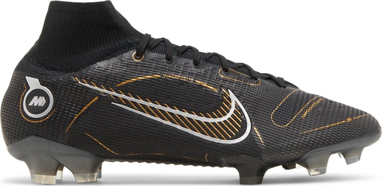 Бутсы Nike Mercurial Superfly 8 Elite FG 'Black Cave Stone', черный - фото