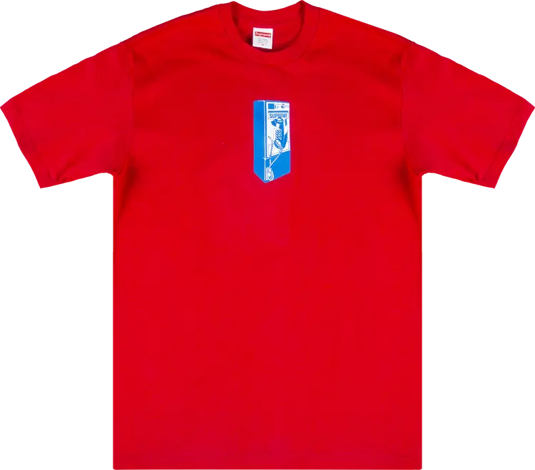 

Футболка Supreme Payphone T-Shirt 'Red', красный