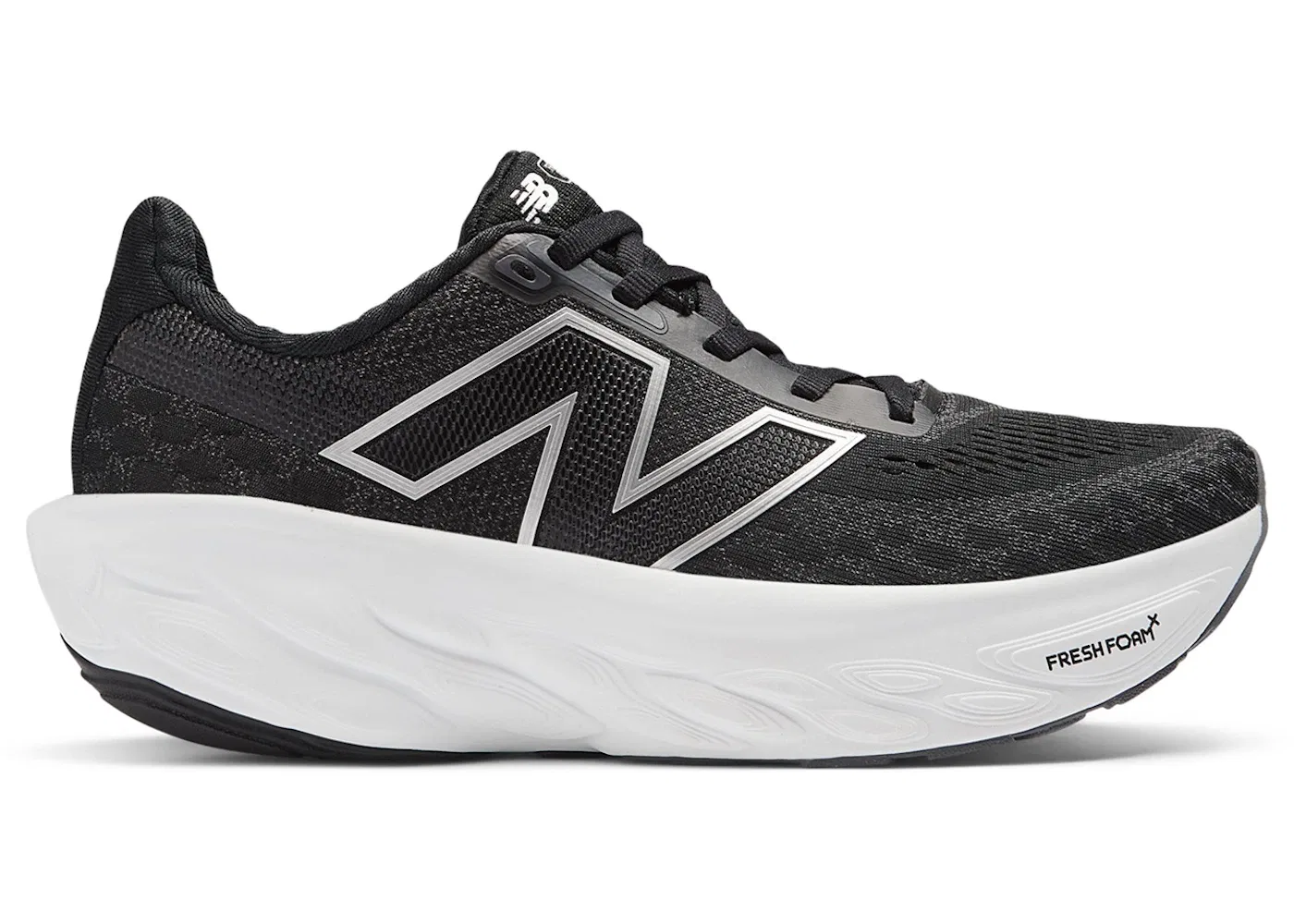 Детские кроссовки для бега с амортизацией Fresh Foam X 1080v14 New Balance, Black/Magnet/Silver Metallic