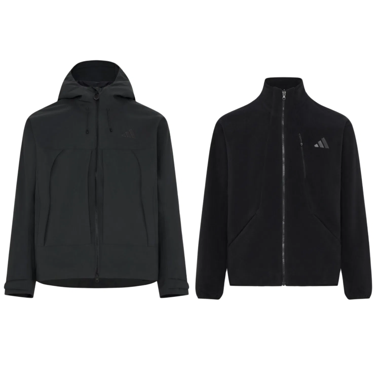 Мужская ветровка с капюшоном Terrex Adidas, Black