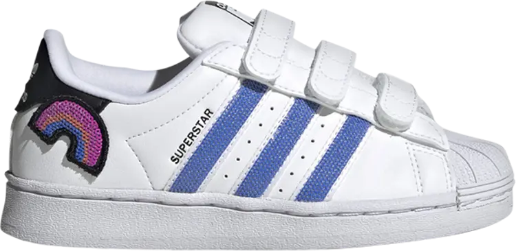 

Кроссовки Adidas Superstar Little Kid, белый
