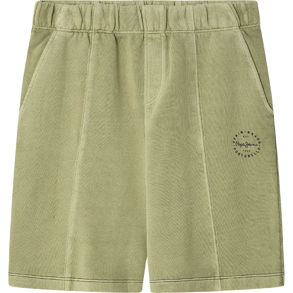 Детские шорты для мальчиков из футера William Pepe jeans, Green