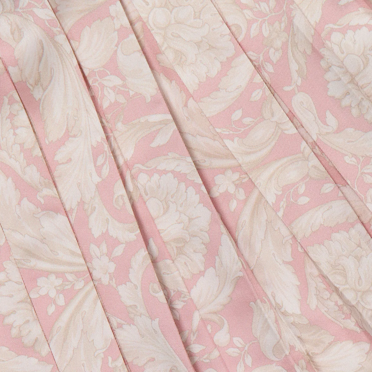 Юбка плиссированная с принтом Barocco Young Versace, Dusty Rose/Ivory — фото 2