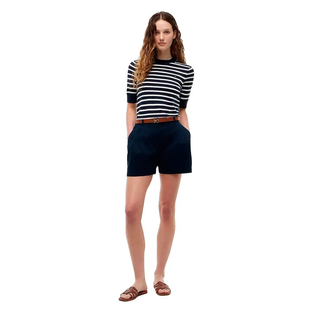 Женский свитер из органического хлопка Tommy hilfiger, Blue — фото 4