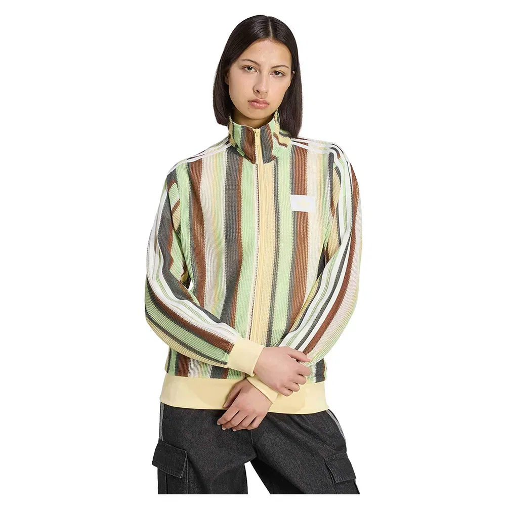 Женский свитшот с молнией Knit Firebird Adidas Originals, Multicolor