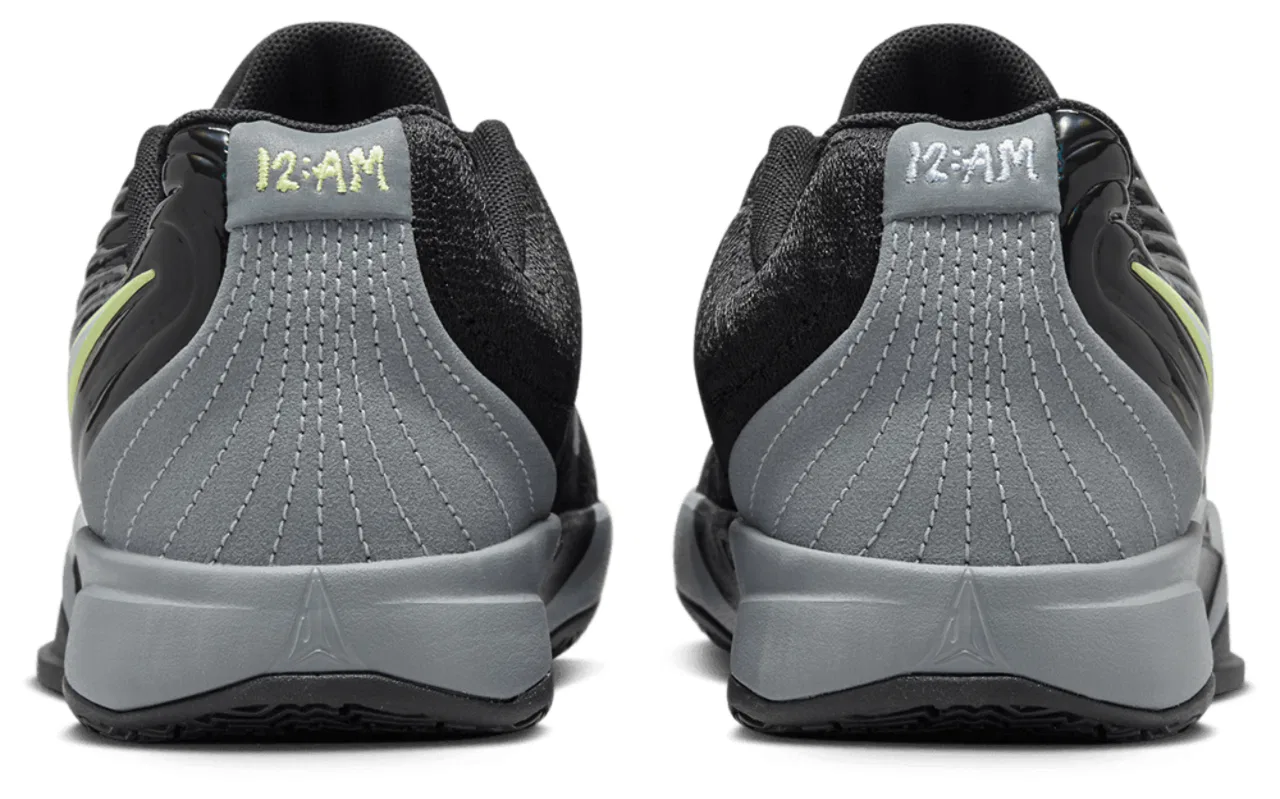 Детские кроссовки для мальчиков с амортизирующей подошвой Ja 2 Night Vision Nike, Black/Phantom — фото 3