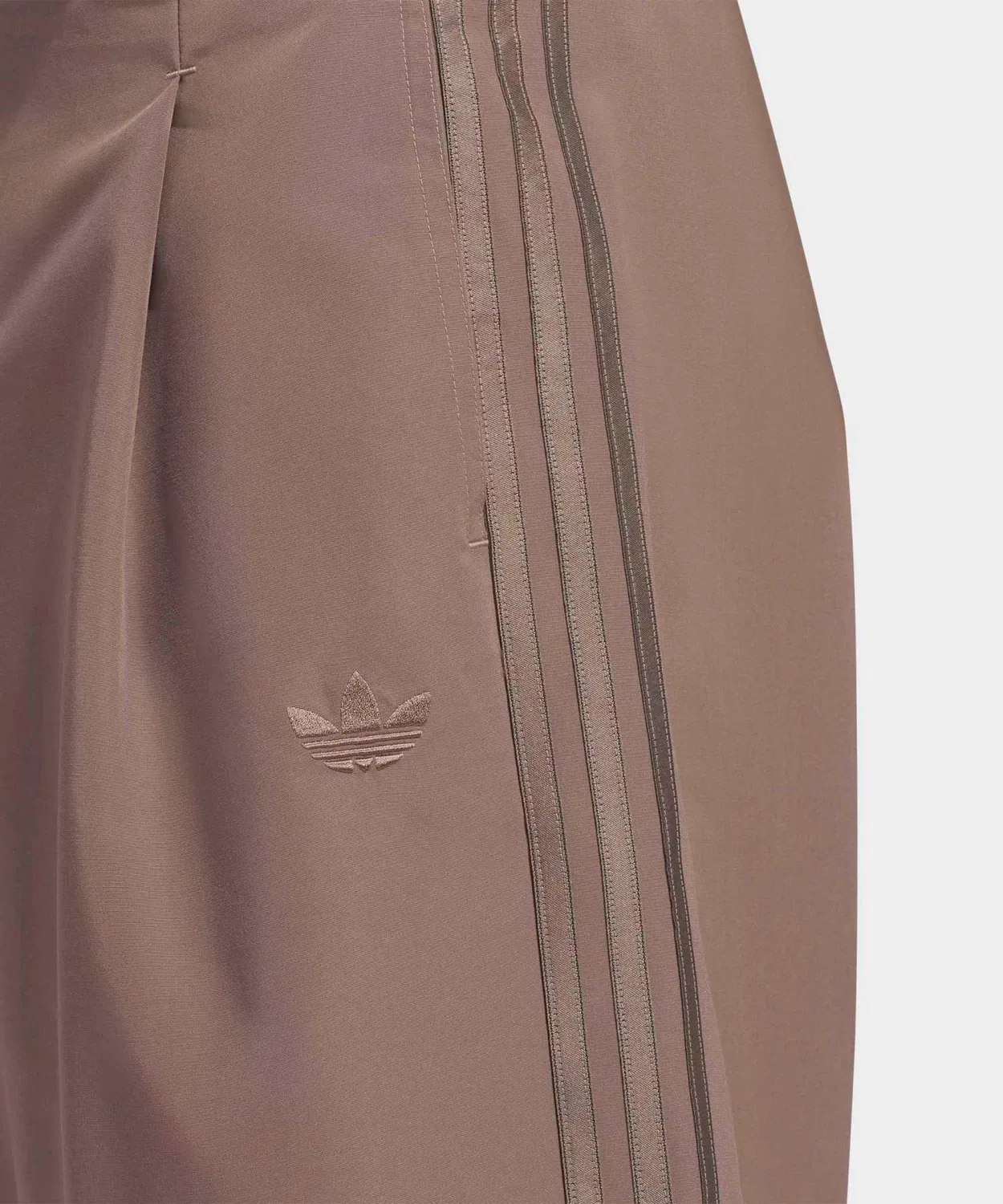 Мужские брюки свободного кроя с широкими штанинами Adidas Originals, Коричневый — фото 3