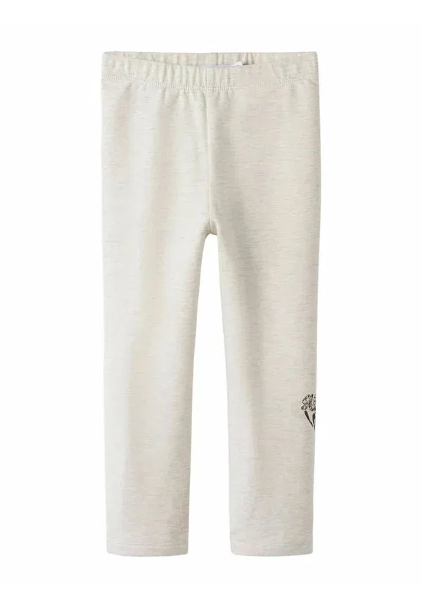 Леггинсы с цветочным принтом Leggings organic cotton Name It, peyote melange