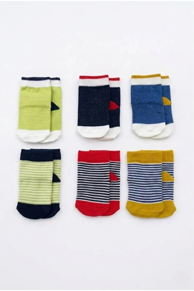 Детские носки с полосками Cocole Socks, Multicolor — фото 4