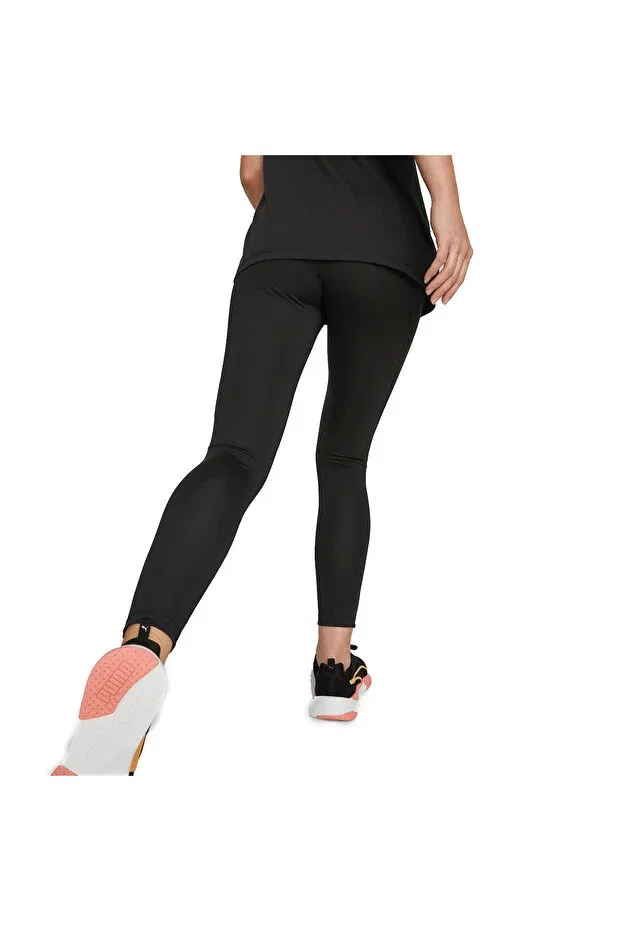 Детские леггинсы для девочек скинни Puma, Black — фото 2