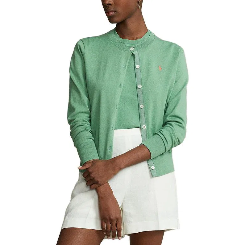 Женский свитер свободного кроя Polo Ralph Lauren, Green — фото 3