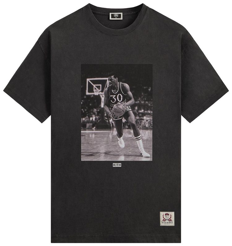 

Футболка Kith For The New York Knicks Bernard King Vintage Jones Tee, черный