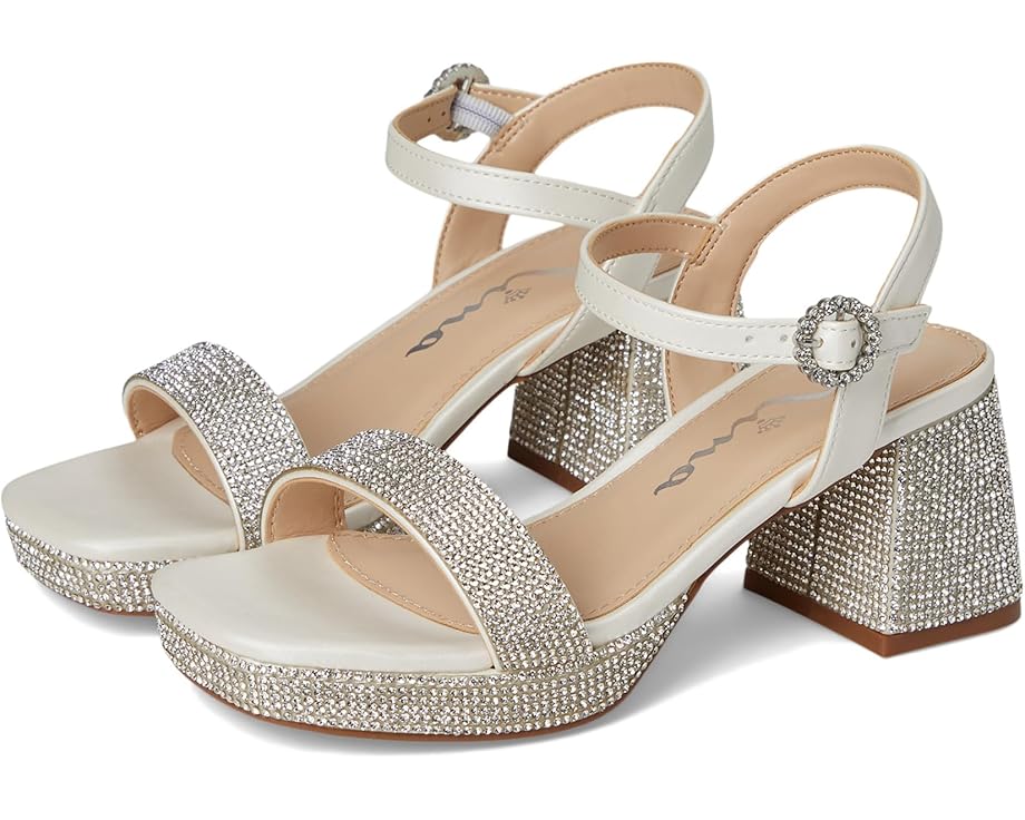 

Туфли Nina Kids Marysol, цвет White Smooth/Stones